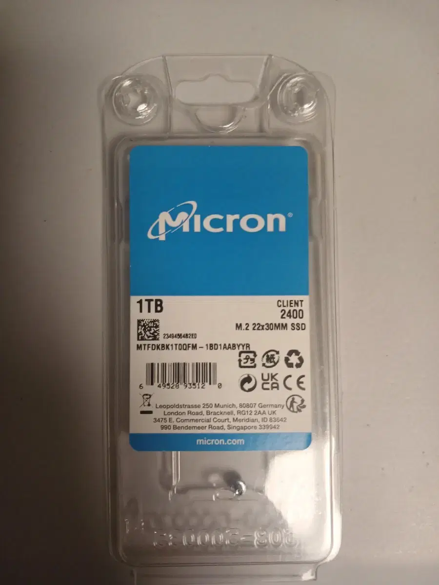 MICRON M2 1TB 2230 ssd 택포